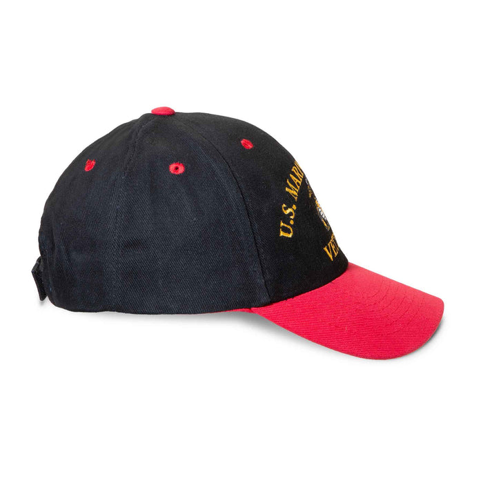 USMC Red & Black Veteran Hat - SGT GRIT