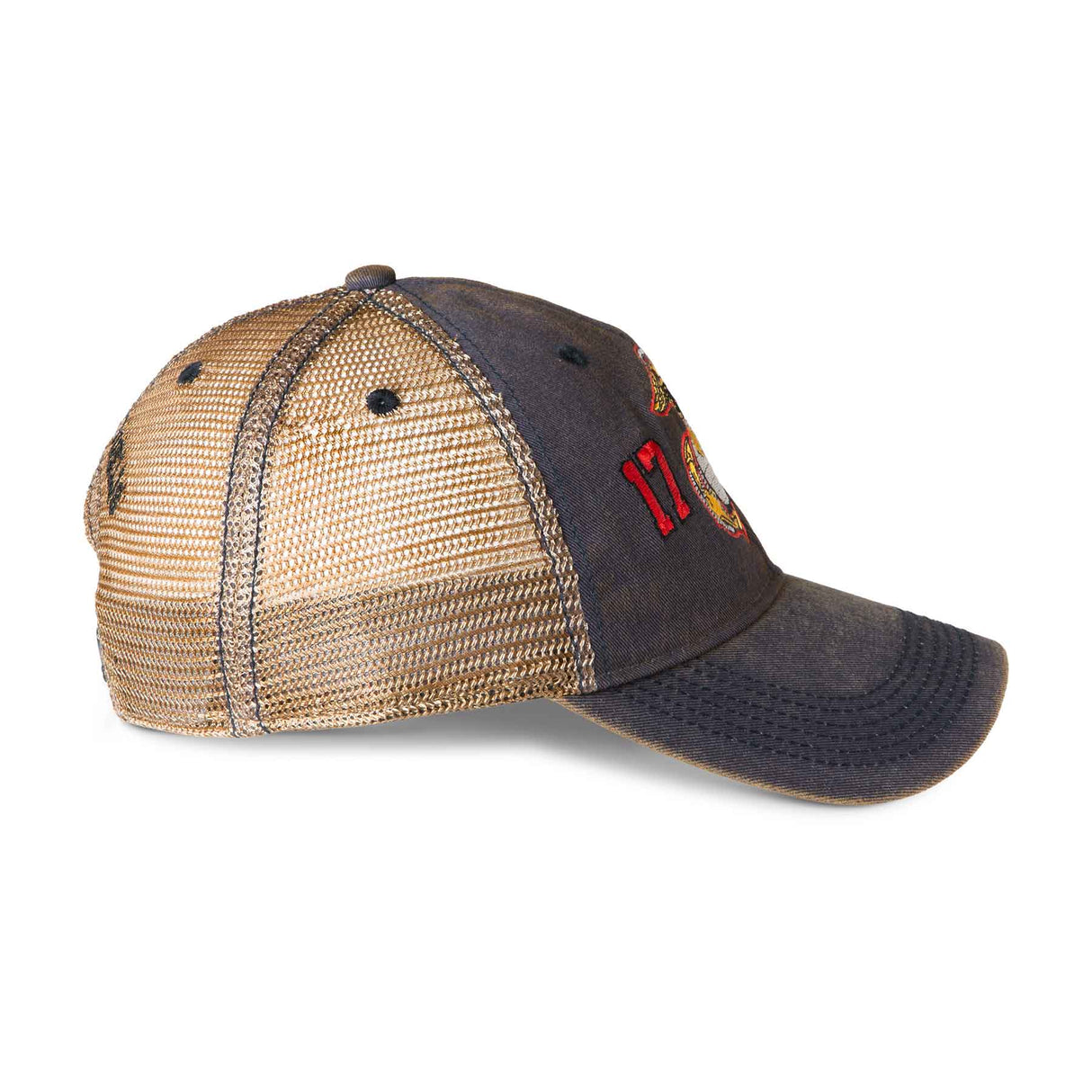 1775 Eagle, Globe, and Anchor Mesh Back Hat - Navy - SGT GRIT