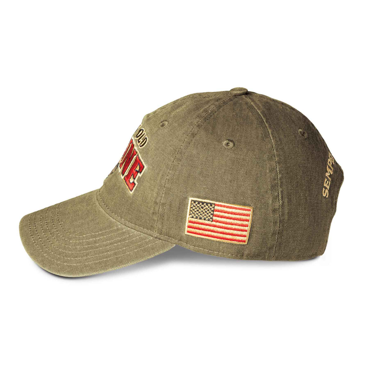 Grumpy Old Marine Hat- OD Green - SGT GRIT