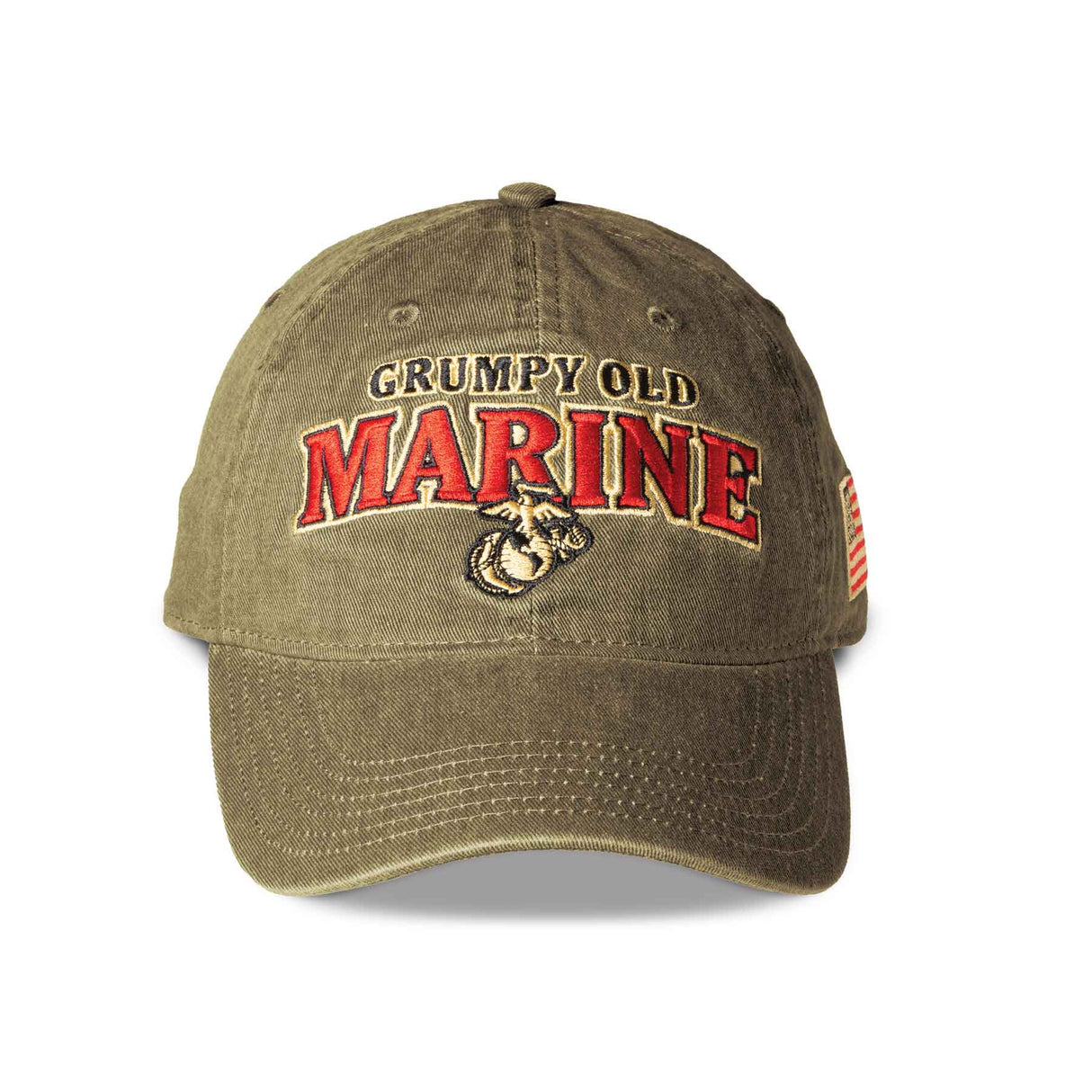 Grumpy Old Marine Hat- OD Green - SGT GRIT