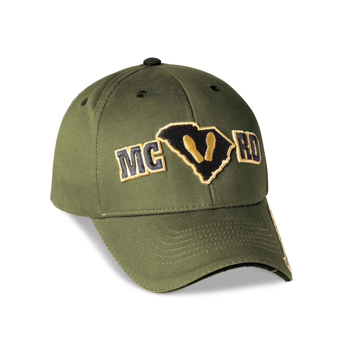 MCRD Parris Island Choose Your Rank/Logo Hat in OD Green - SGT GRIT