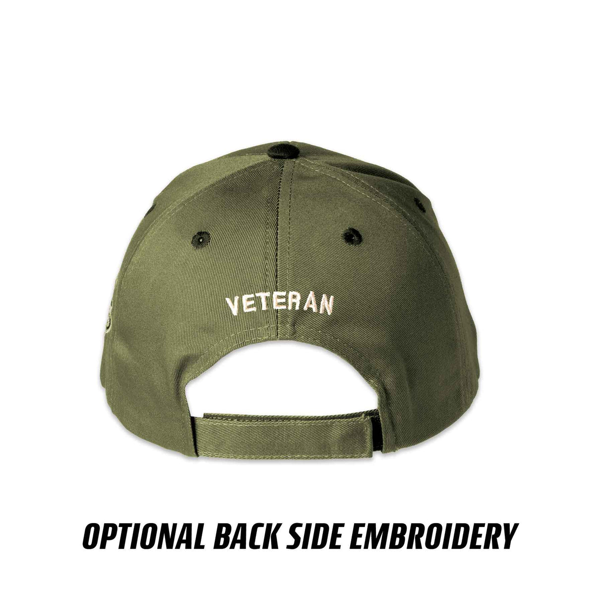 MCRD San Diego Choose Your Rank/Logo Hat in OD Green - SGT GRIT