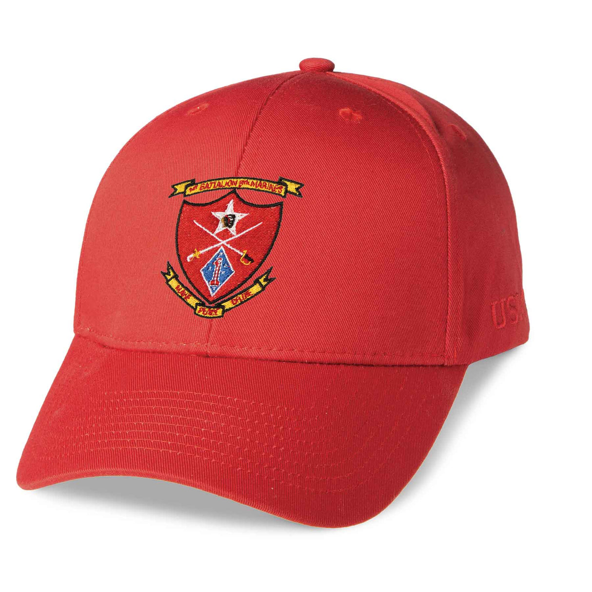 1st Battalion 5th Marines Embroidered Cover - SGT GRIT