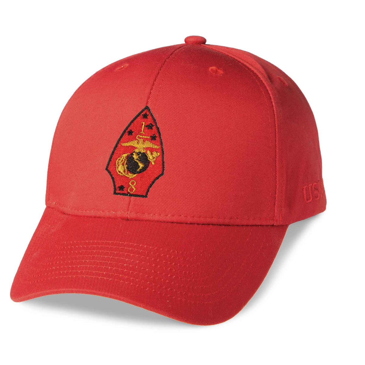 1st Battalion 8th Marines Embroidered Cover - SGT GRIT