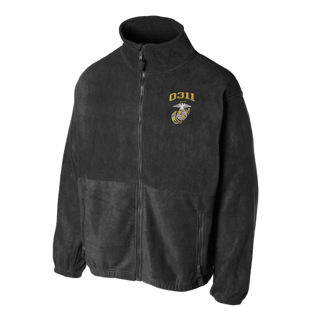 Marine Corps MOS Embroidered Fleece Full Zip - SGT GRIT