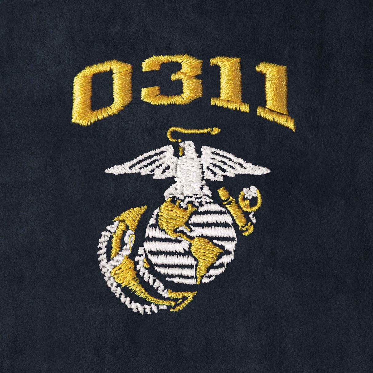 Marine Corps MOS Embroidered Fleece Full Zip - SGT GRIT