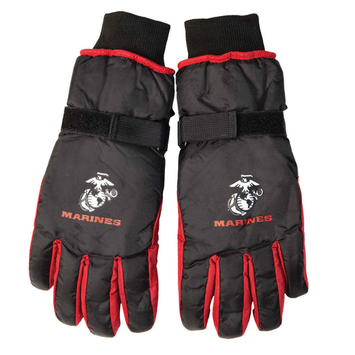 USMC Eagle, Globe, and Anchor Ski Gloves - SGT GRIT