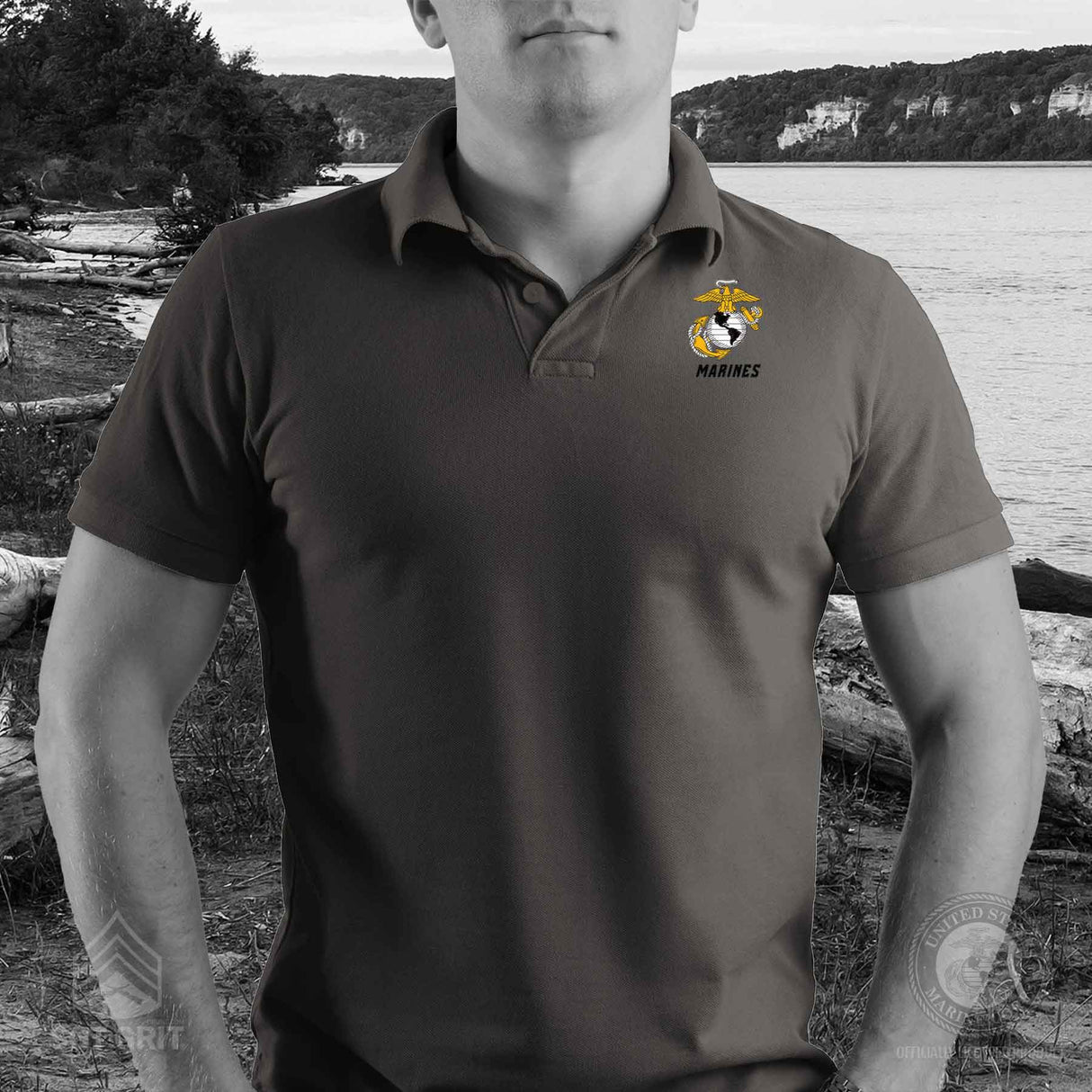 Under Armour Marines Tech Polo 2.0 - SGT GRIT