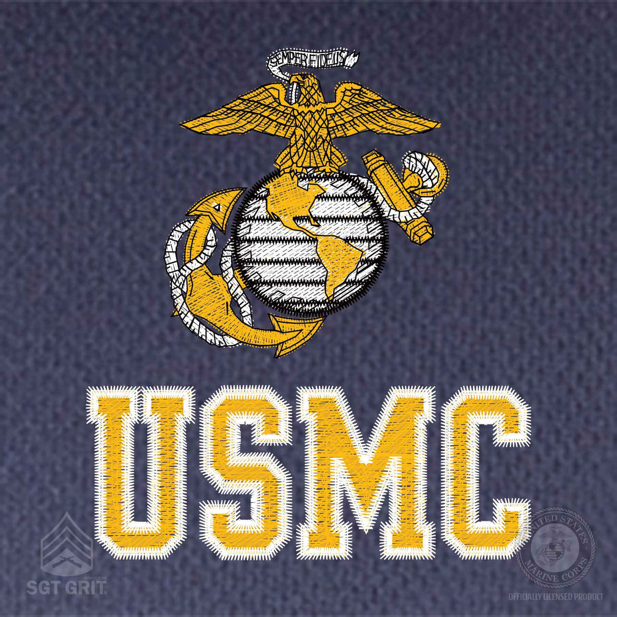 Under Armour USMC Tech Polo 2.0 - SGT GRIT