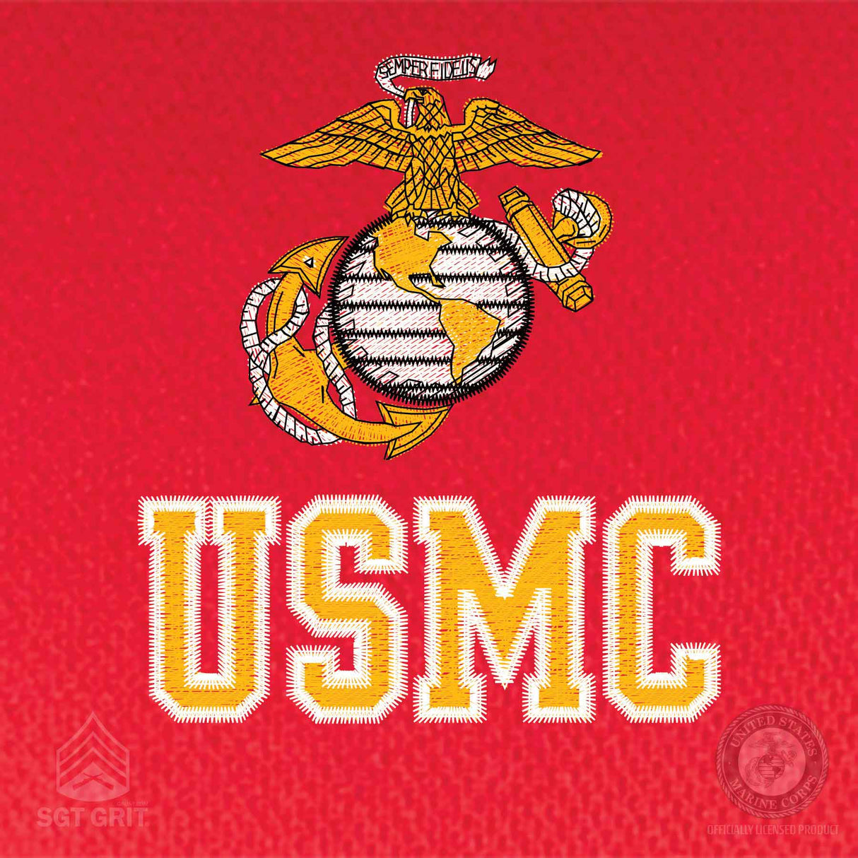 Under Armour USMC Tech Polo 2.0 - SGT GRIT