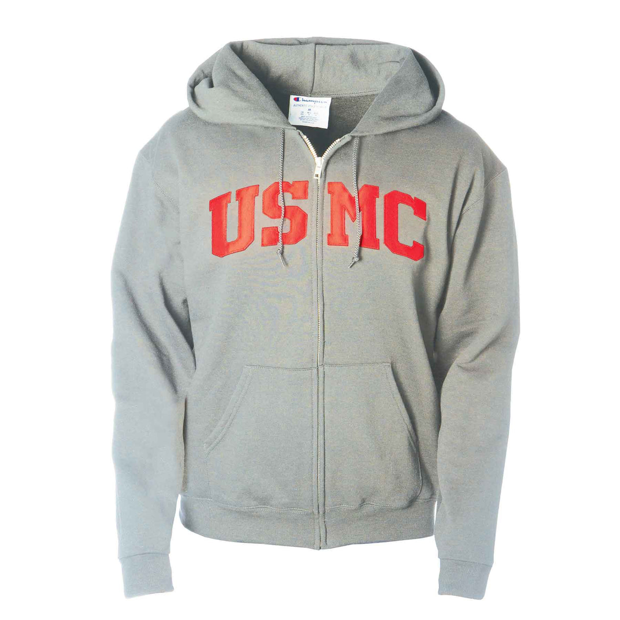 Champion Full Zip USMC Hoodie - SGT GRIT