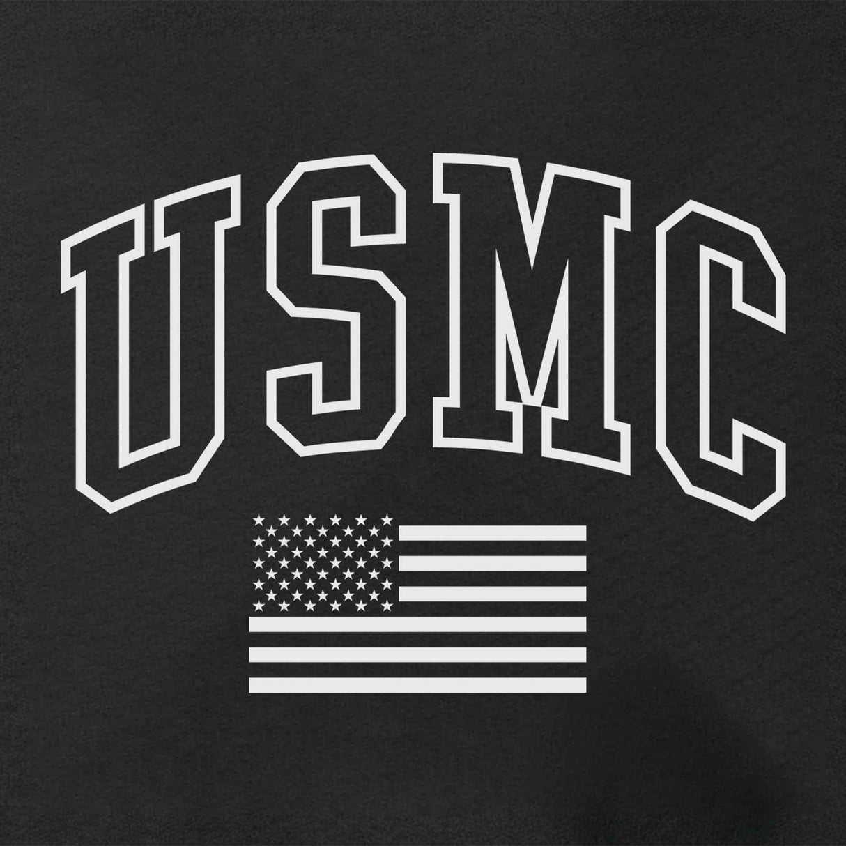 USMC American Flag Full-Zip Hoodie - SGT GRIT