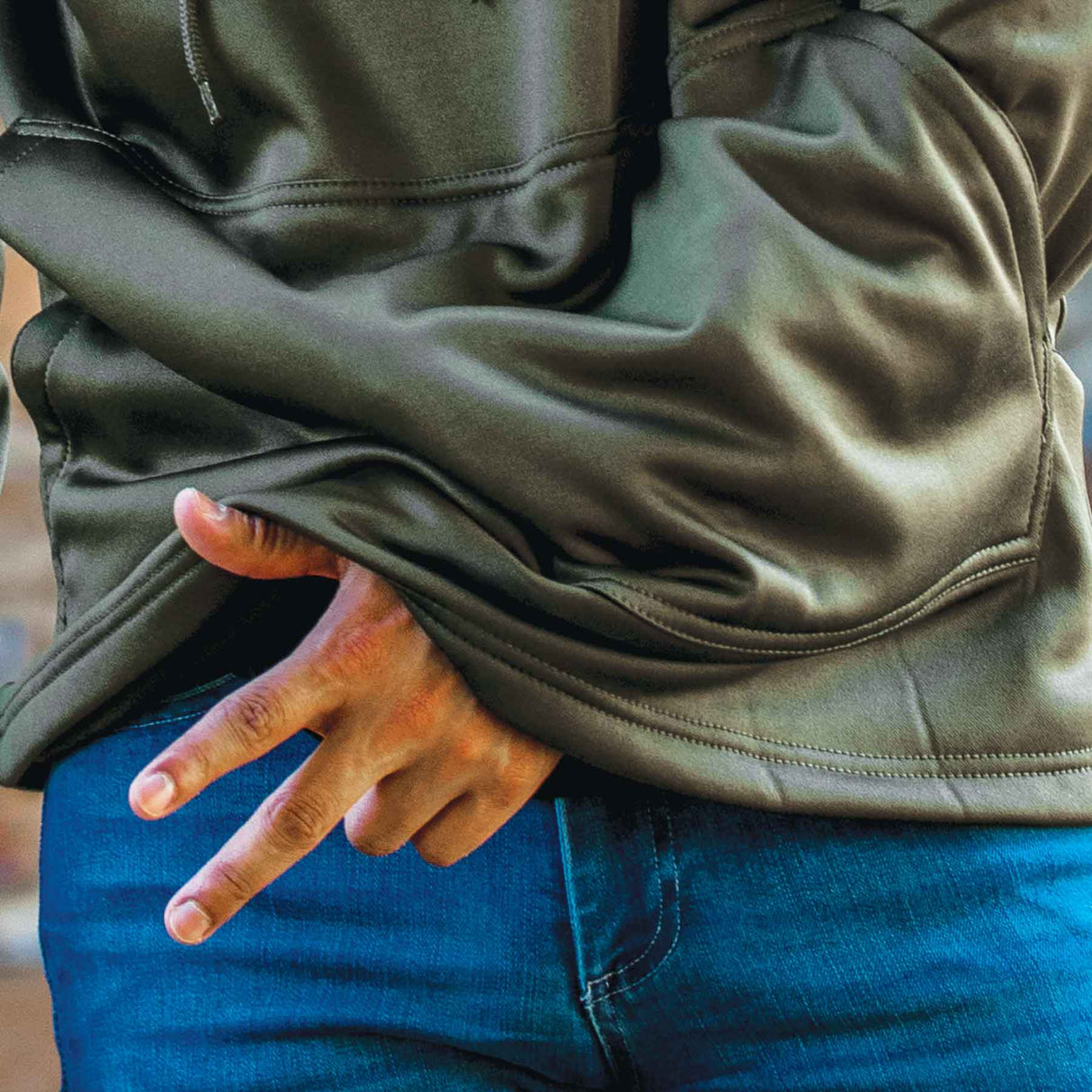 USMC EGA Flag Concealed Carry Hoodie - SGT GRIT