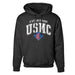 1st Battalion 1st Marines Arched Hoodie - SGT GRIT