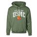 1st Battalion 2nd Marines Arched Hoodie - SGT GRIT