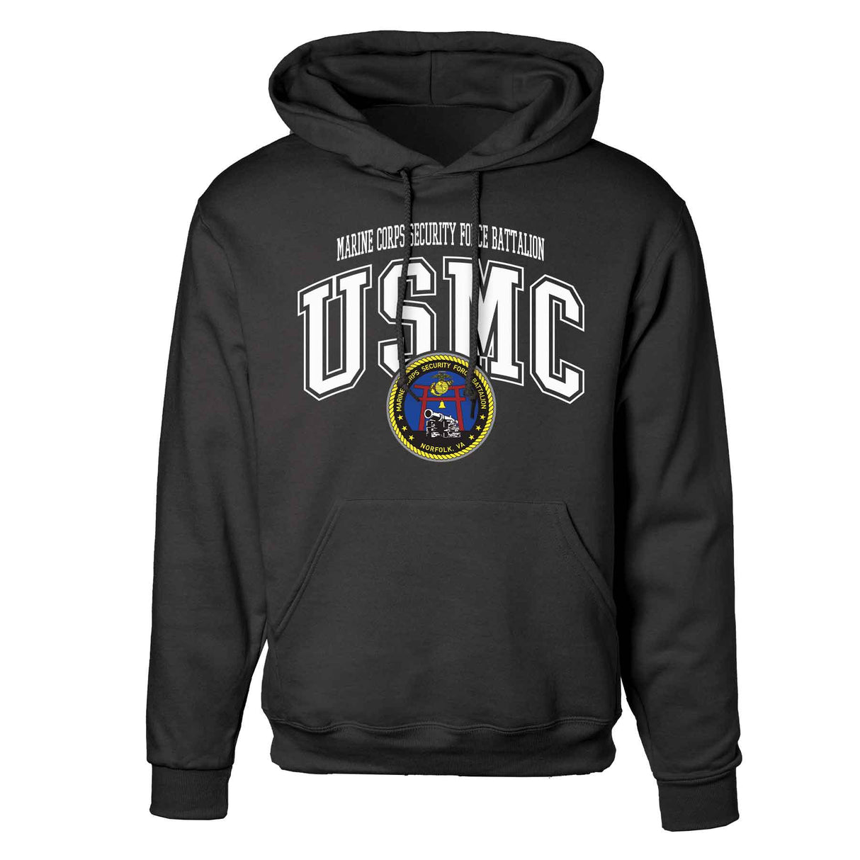 Marine Corps Security Force Arched Hoodie - SGT GRIT