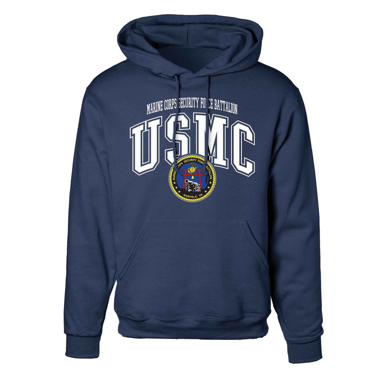 Marine Corps Security Force Arched Hoodie - SGT GRIT