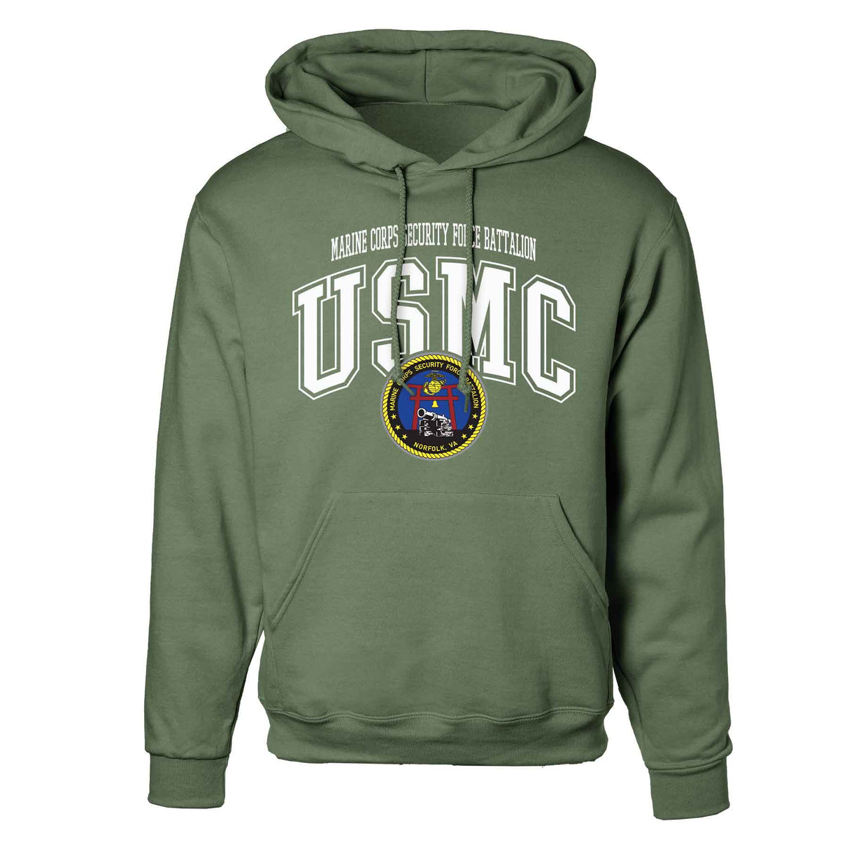Marine Corps Security Force Arched Hoodie - SGT GRIT