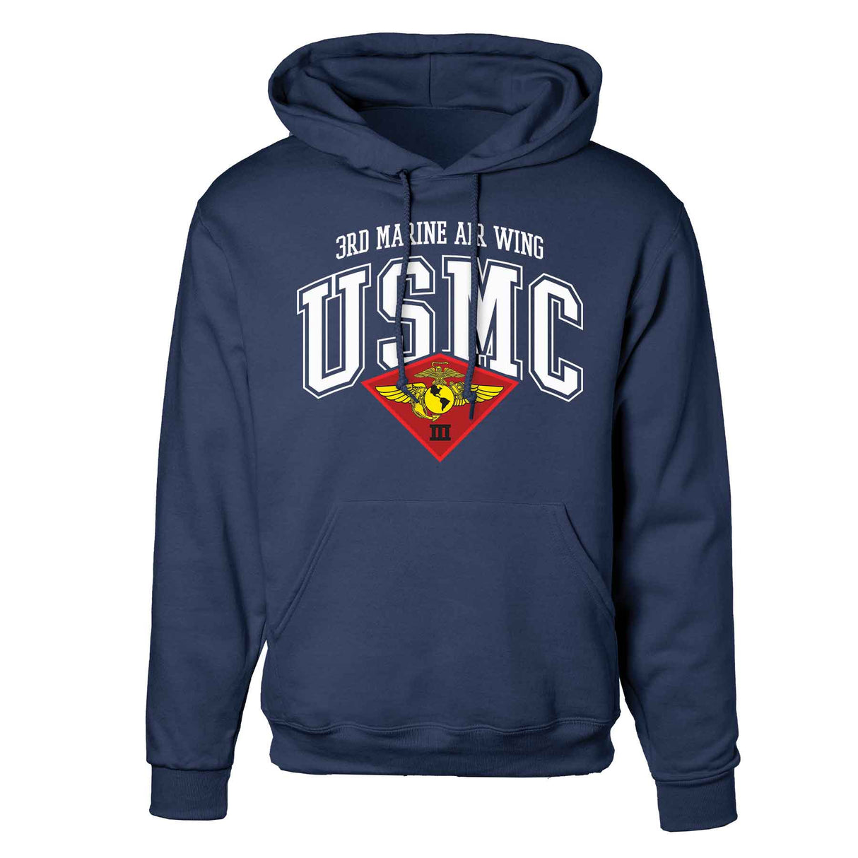 3rd Marine Air Wing Arched Hoodie - SGT GRIT