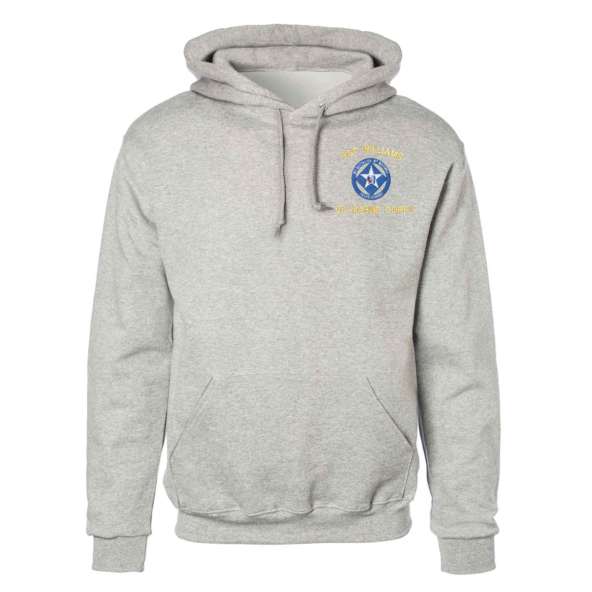 3rd Battalion 6th Marines Embroidered Hoodie - SGT GRIT
