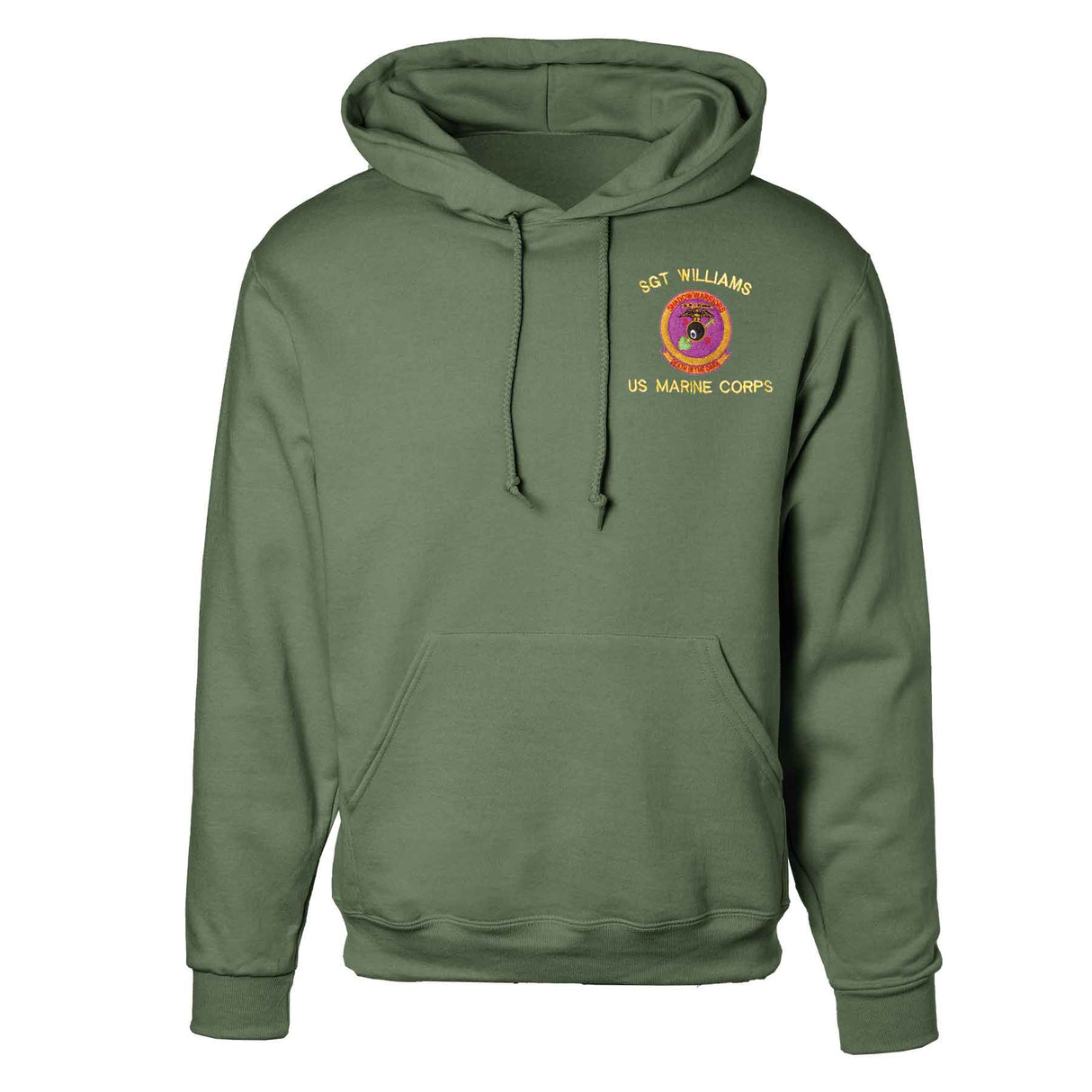 3rd Battalion 9th Marines Embroidered Hoodie - SGT GRIT