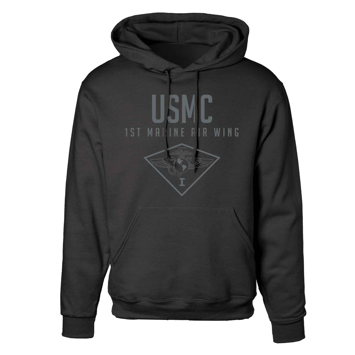 1st Marine Air Wing Tonal Hoodie - SGT GRIT