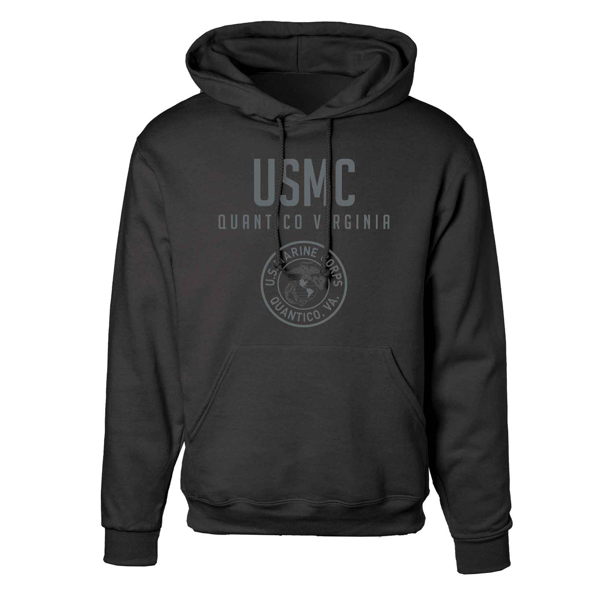 Quantico Virginia Tonal Hoodie - SGT GRIT
