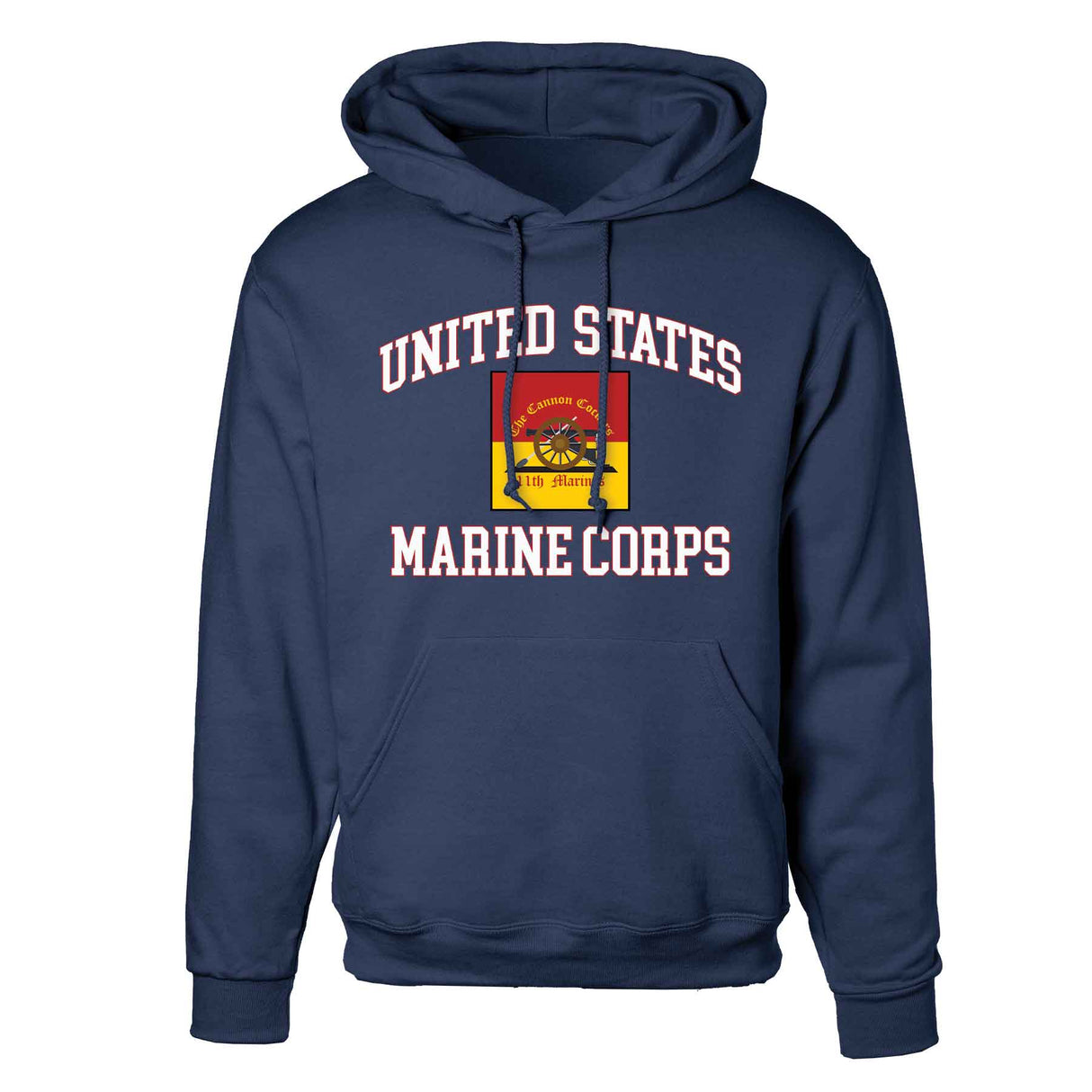 11th Marines Regimental USMC Hoodie - SGT GRIT