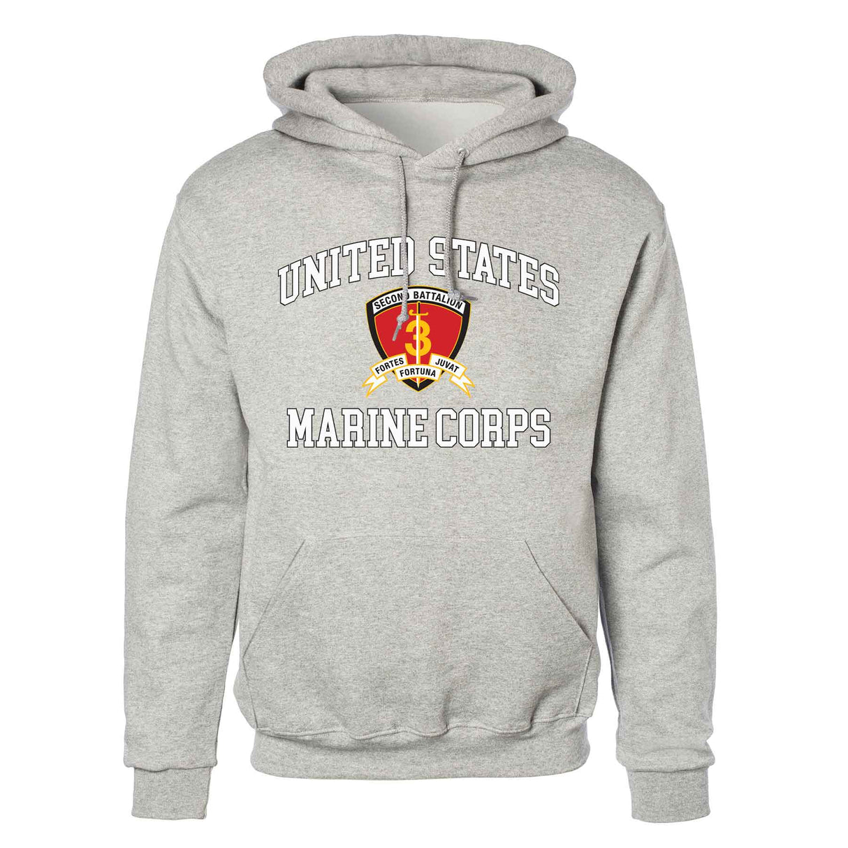 2nd Battalion 3rd Marines USMC Hoodie - SGT GRIT