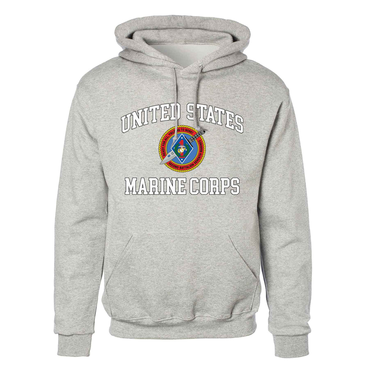 2nd Battalion 7th Marines USMC Hoodie - SGT GRIT