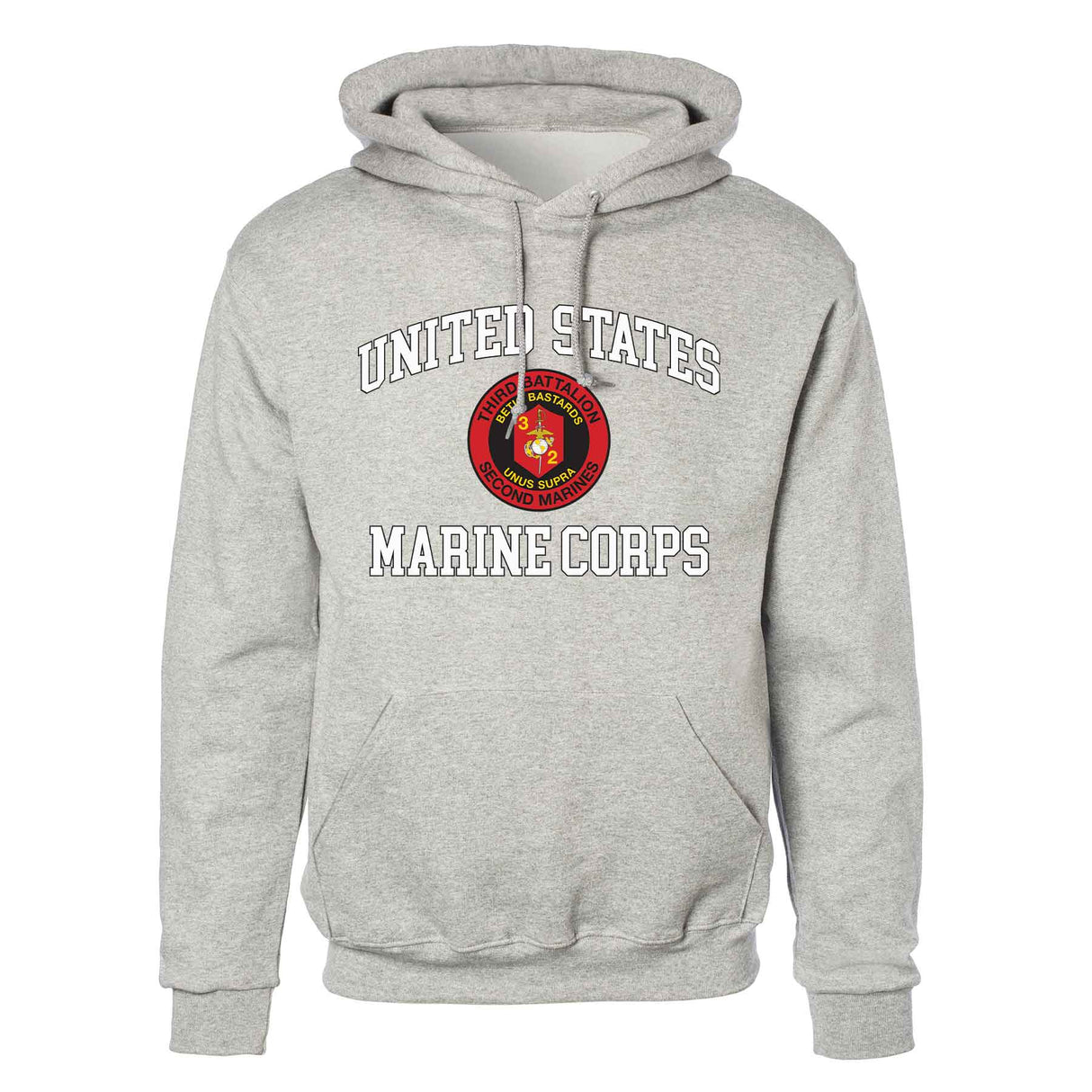 3rd Battalion 2nd Marines USMC Hoodie - SGT GRIT