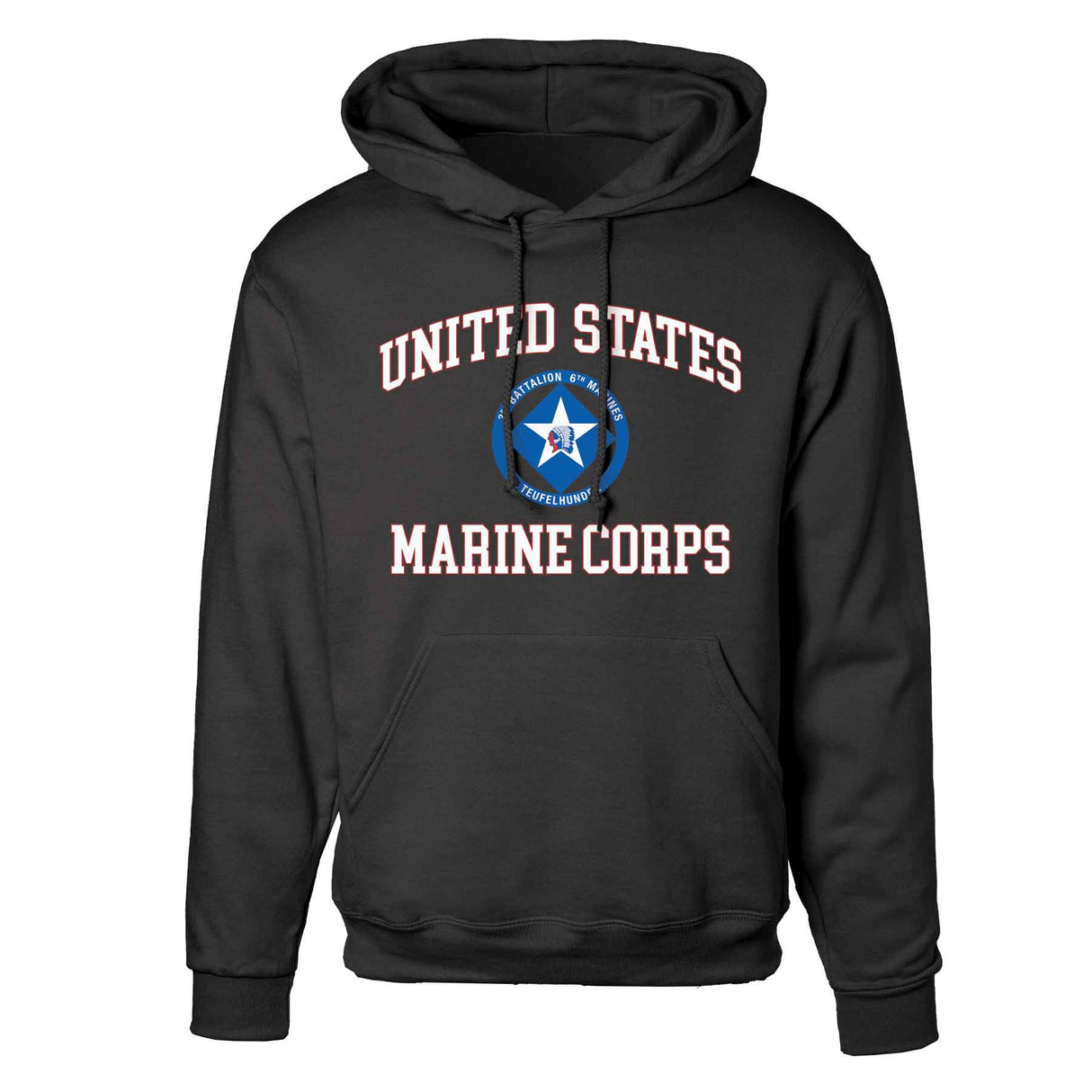 3rd Battalion 6th Marines USMC Hoodie - SGT GRIT