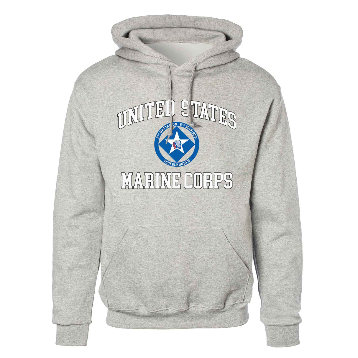 3rd Battalion 6th Marines USMC Hoodie - SGT GRIT
