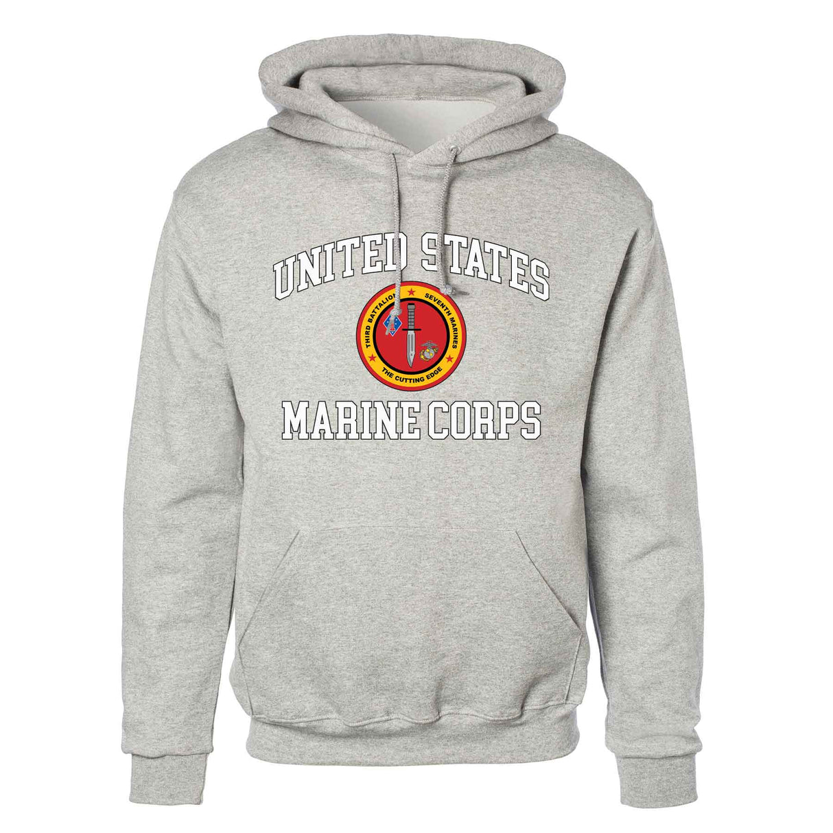 3rd Battalion 7th Marines USMC Hoodie - SGT GRIT