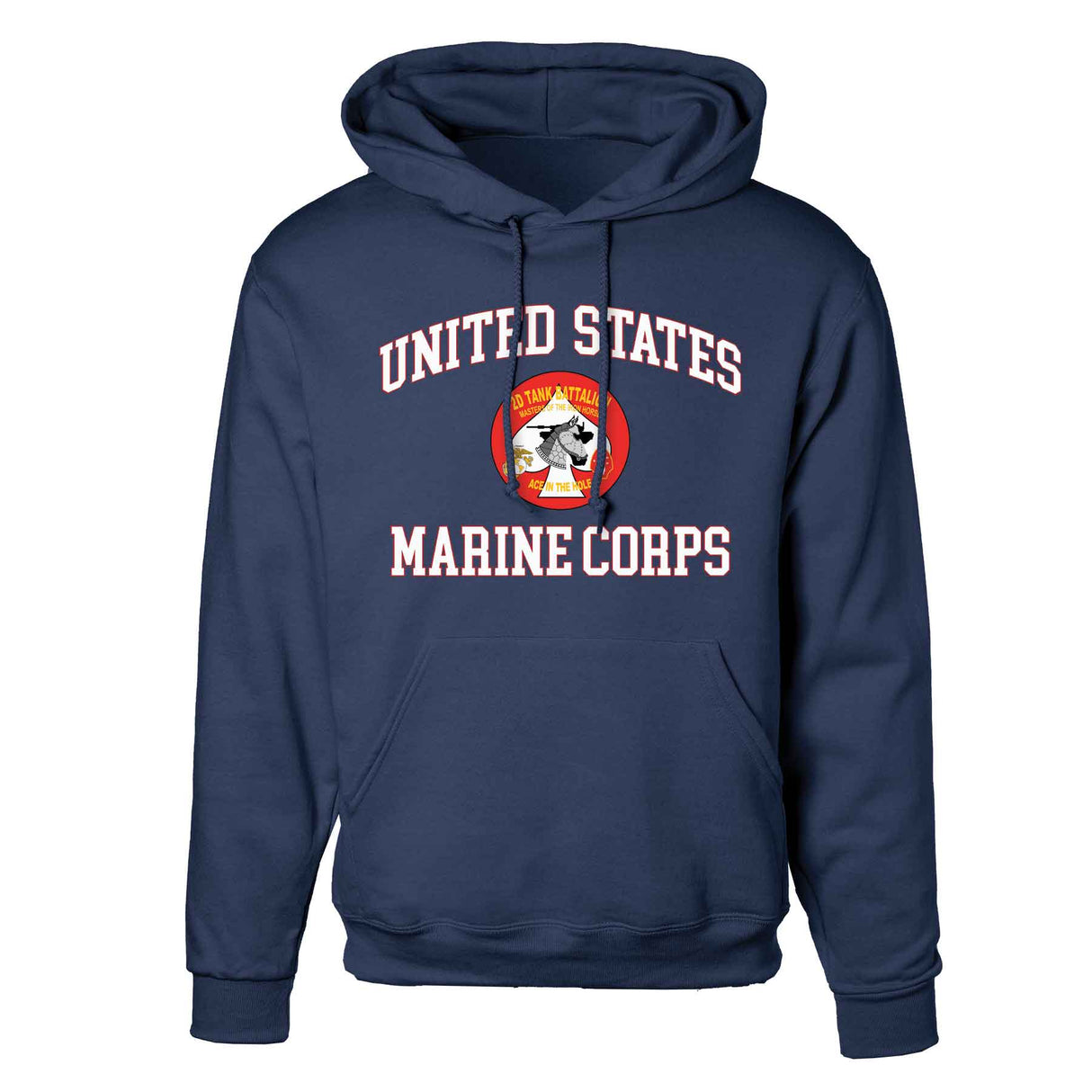 2nd Tank Battalion USMC Hoodie - SGT GRIT