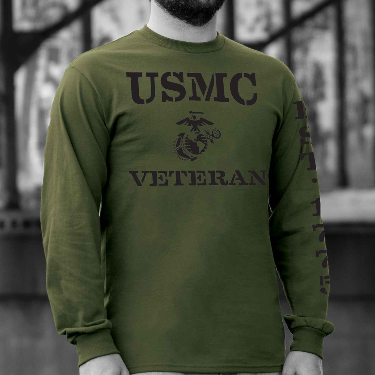 USMC Veteran Est. 1775 Long Sleeve - SGT GRIT