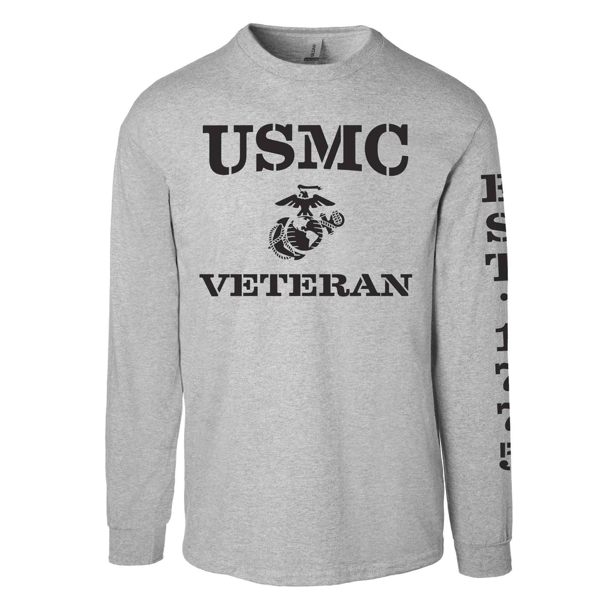 USMC Veteran Est. 1775 Long Sleeve - SGT GRIT