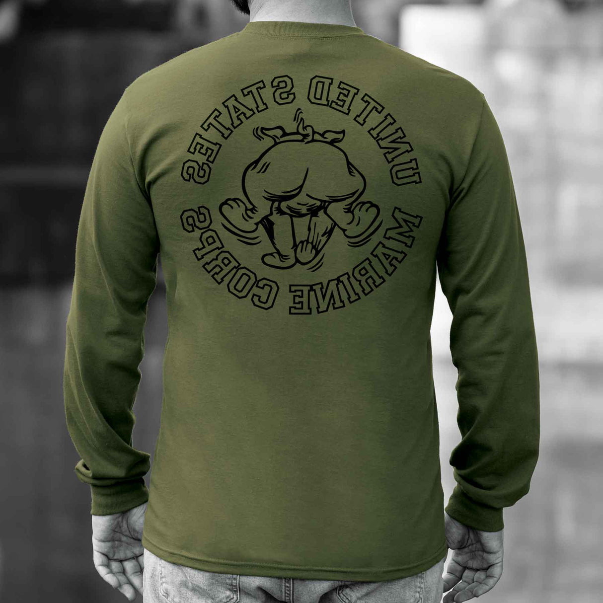 Vintage Bulldog Long Sleeve T-shirt - SGT GRIT