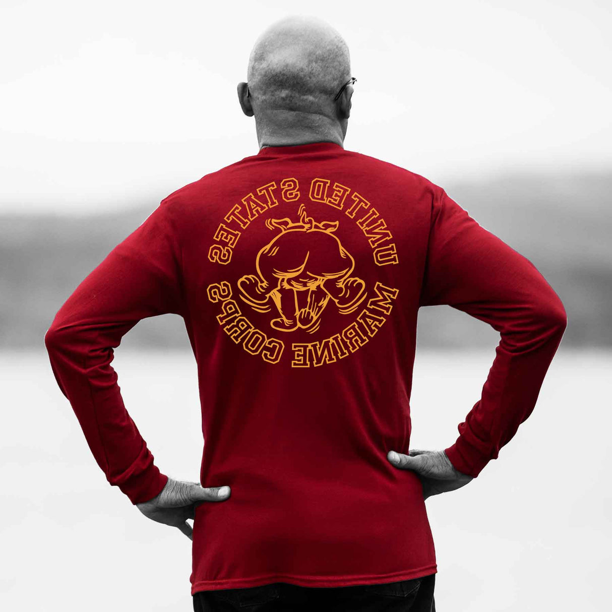 Vintage Bulldog Long Sleeve T-shirt - SGT GRIT