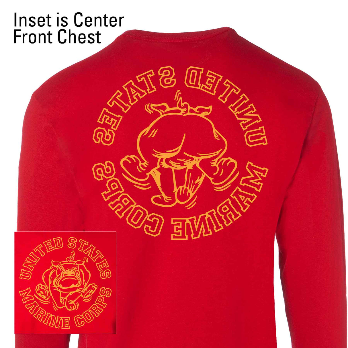 Vintage Bulldog Long Sleeve T-shirt - SGT GRIT