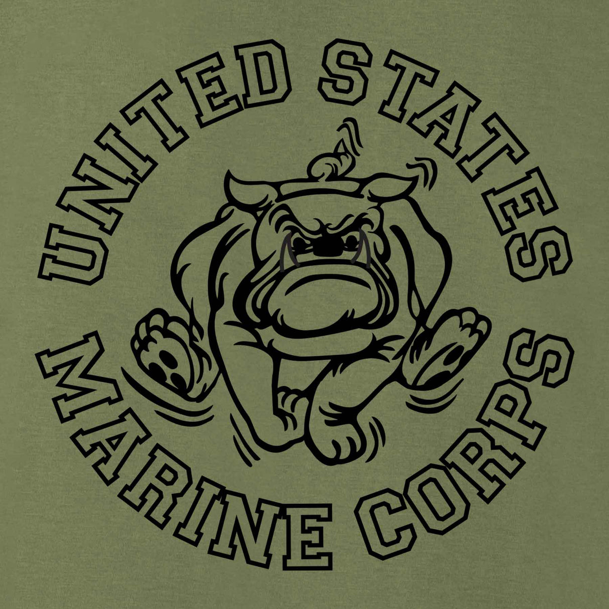 Vintage Bulldog Long Sleeve T-shirt - SGT GRIT