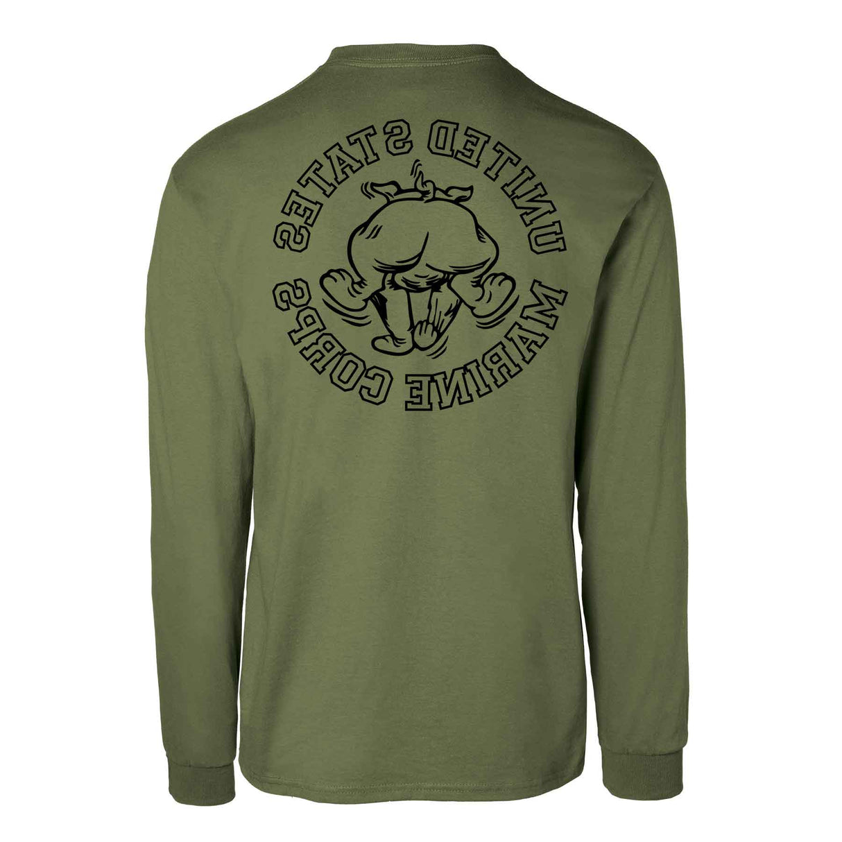 Vintage Bulldog Long Sleeve T-shirt - SGT GRIT