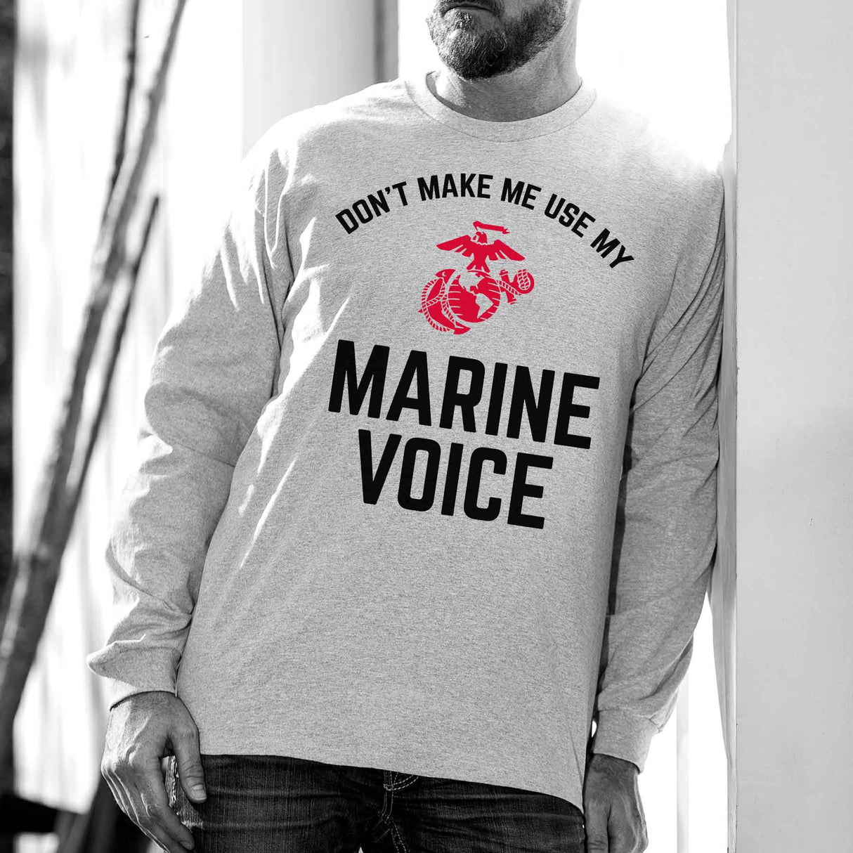 Marine Voice Long Sleeve - SGT GRIT