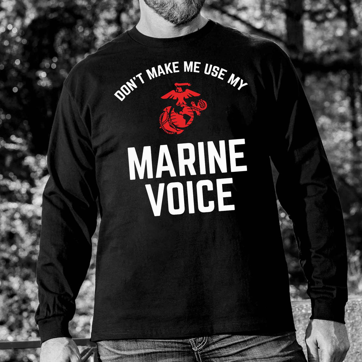 Marine Voice Long Sleeve - SGT GRIT