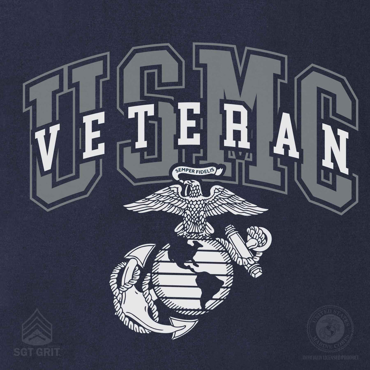USMC Veteran Overlay Long Sleeve - SGT GRIT
