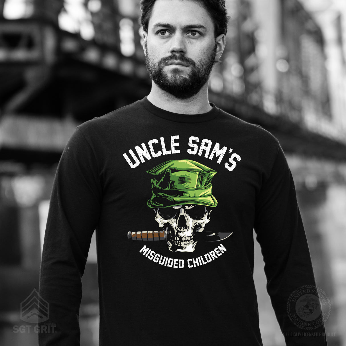 Uncle Sam's Misguided Children Long Sleeve Shirt - SGT GRIT