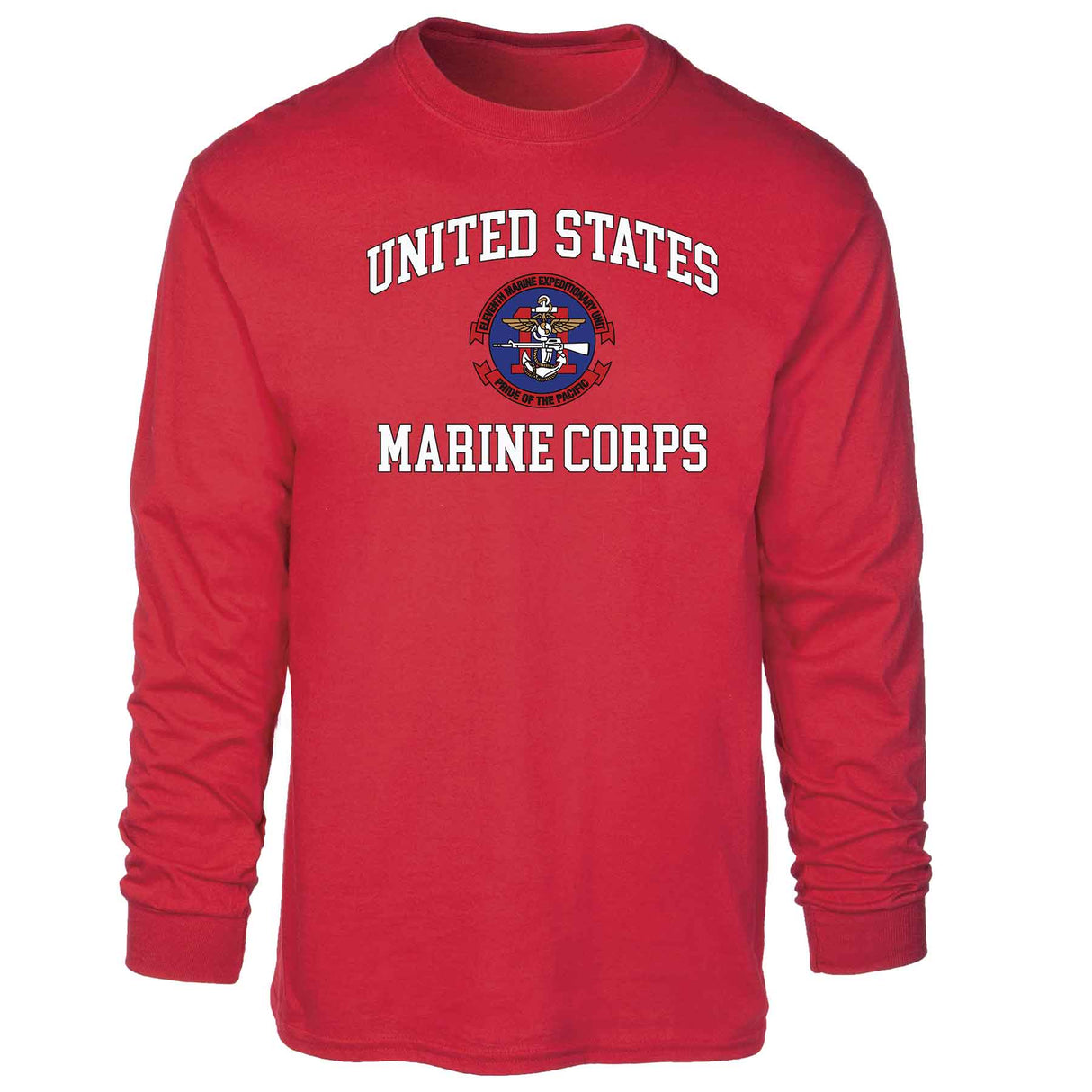 11th MEU Pride Of The Pacific USMC Long Sleeve T-shirt - SGT GRIT