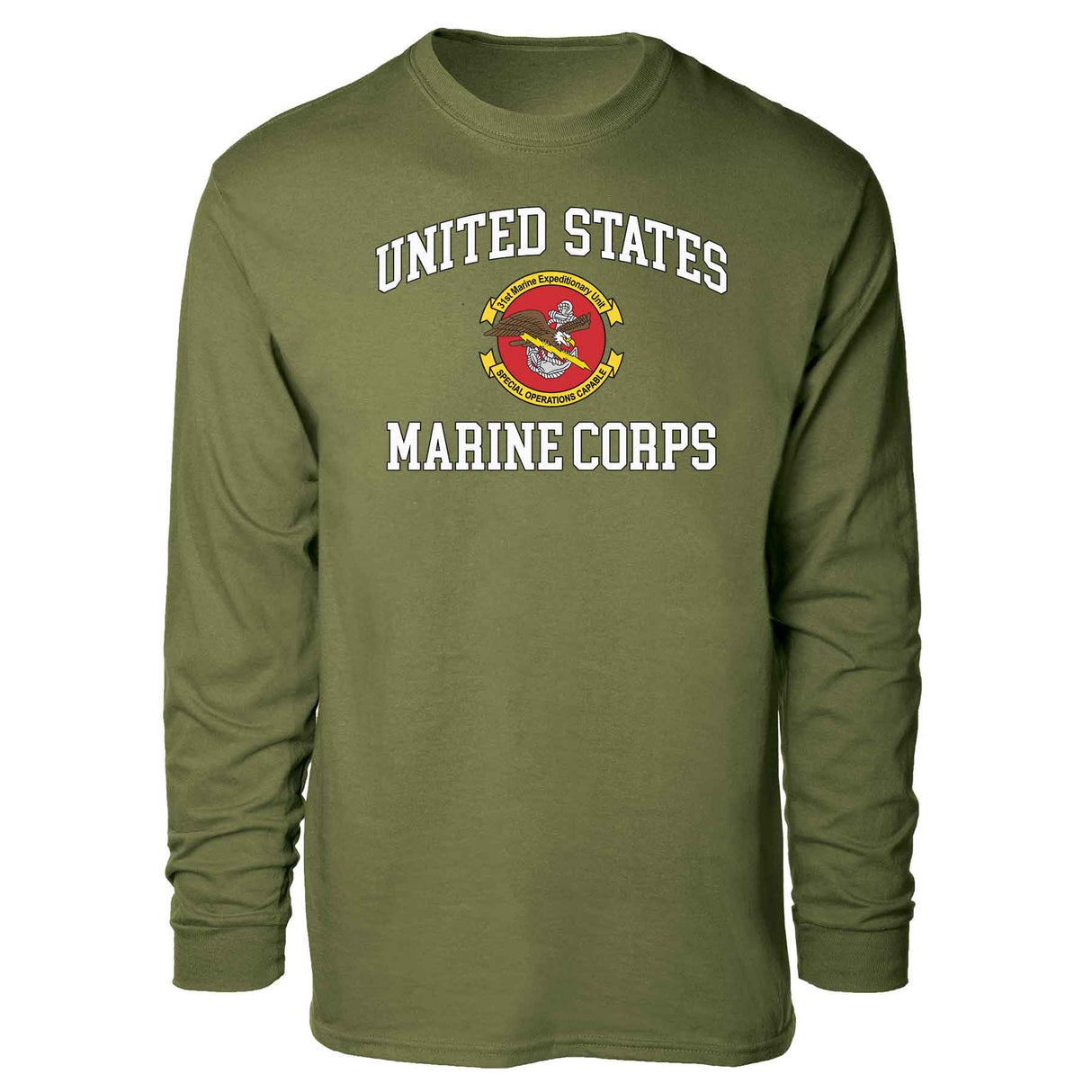 31st MEU Special Operations USMC Long Sleeve T-shirt - SGT GRIT