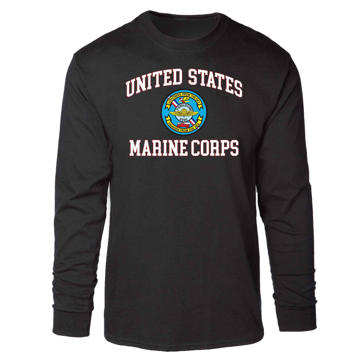2D Anglico FMF USMC Long Sleeve T-shirt - SGT GRIT