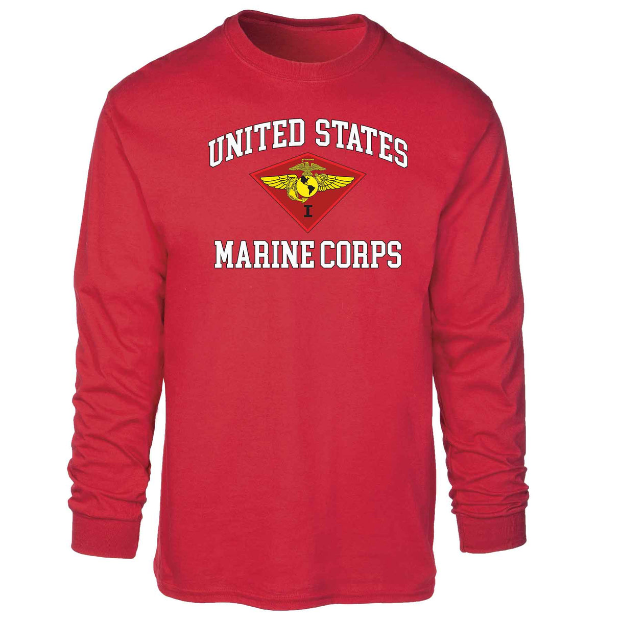1st Marine Air Wing USMC Long Sleeve T-shirt - SGT GRIT